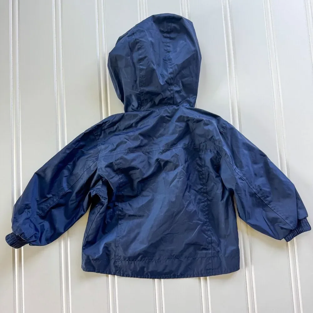 Vintage Oshkosh Toddler Boys Rain Jacket / Windbreaker